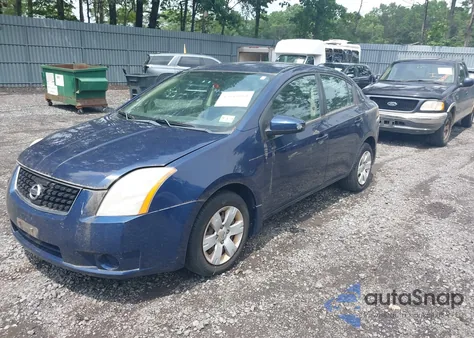 2008 Nissan Sentra 2.0 из США, поврежденный, VIN 3N1AB61E68L757725